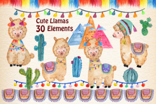 Reviewing Watercolor Llama Clipart for Embroidery Projects