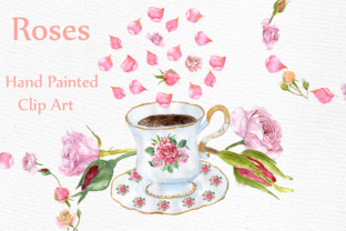 Roses Watercolor Clipart: A Versatile Illustration for Creative Content