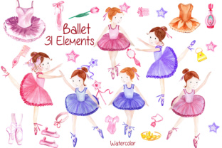 Watercolor Ballerina Clipart: A Crafter’s Review of These Illustrations