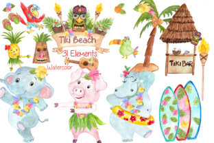 Watercolor Hawaii Clipart: A Designer’s Review for Small Business Branding