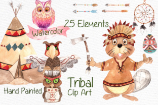 Watercolor Kids Tribal Clipart: A Designer’s Review for Brand Identity and Illustrations