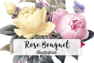 Watercolor Rose Bouquet: A Designer’s Review for Professional Illustrations
