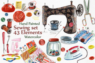 Watercolor Sewing Set: A Crafter’s Review of These Illustrations