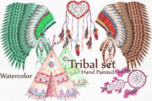 Watercolor Tribal Clip Art Set Review for Real Projects